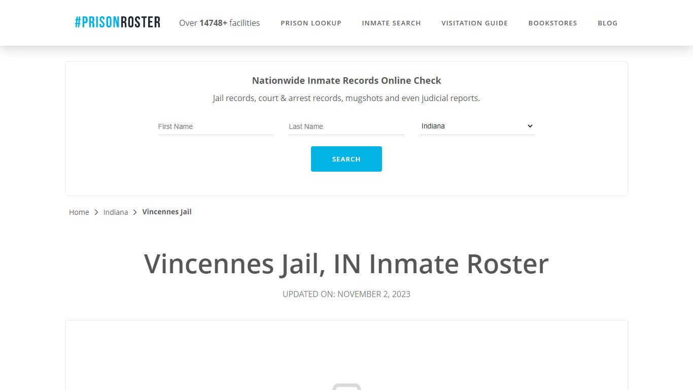 Vincennes Jail, IN Inmate Roster - Prisonroster